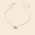 Textured Jewelry Silver Chain Beautiful Ring Charm Anniversary Wedding Necklace