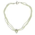Retro Multi-layer Entangled Pearl Wedding Collar Necklace Beautiful Jewellery