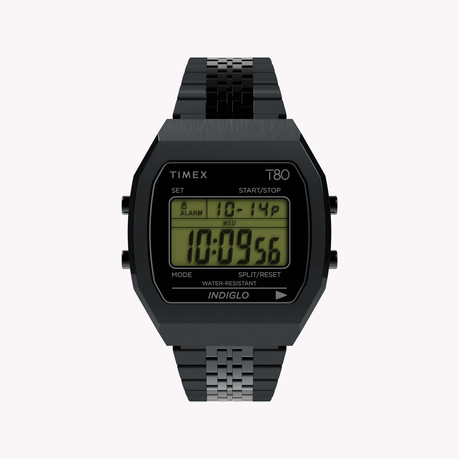 Timex Men's Black Stainless Steel Watch | Model Tw2w91600