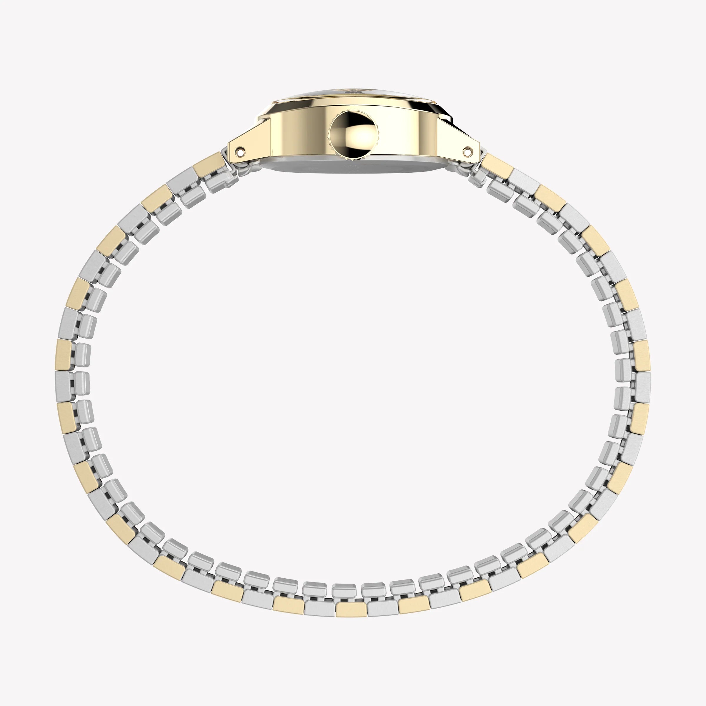 TIMEX Women's Two-Tone Stainless Steel, Gold-Tone | TW2Y66900