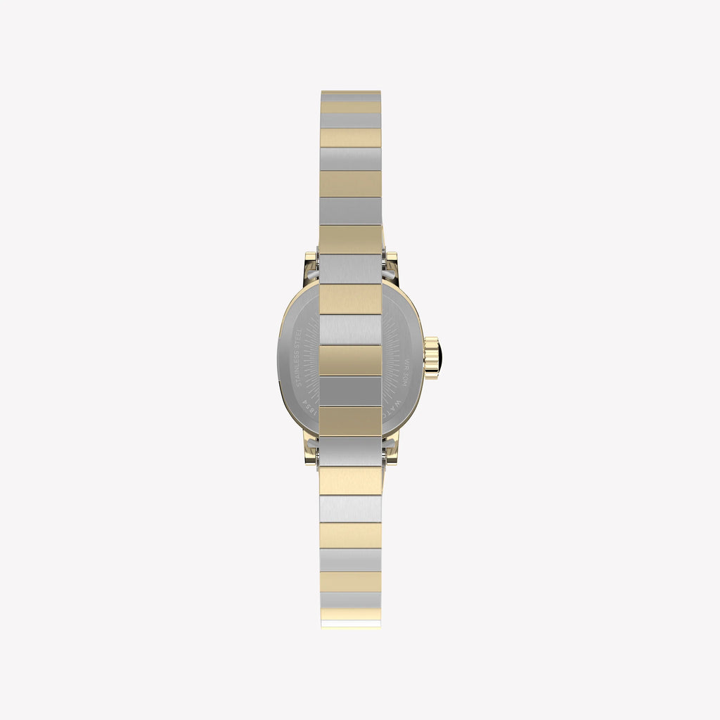 TIMEX Women's Two-Tone Stainless Steel, Gold-Tone | TW2Y66900
