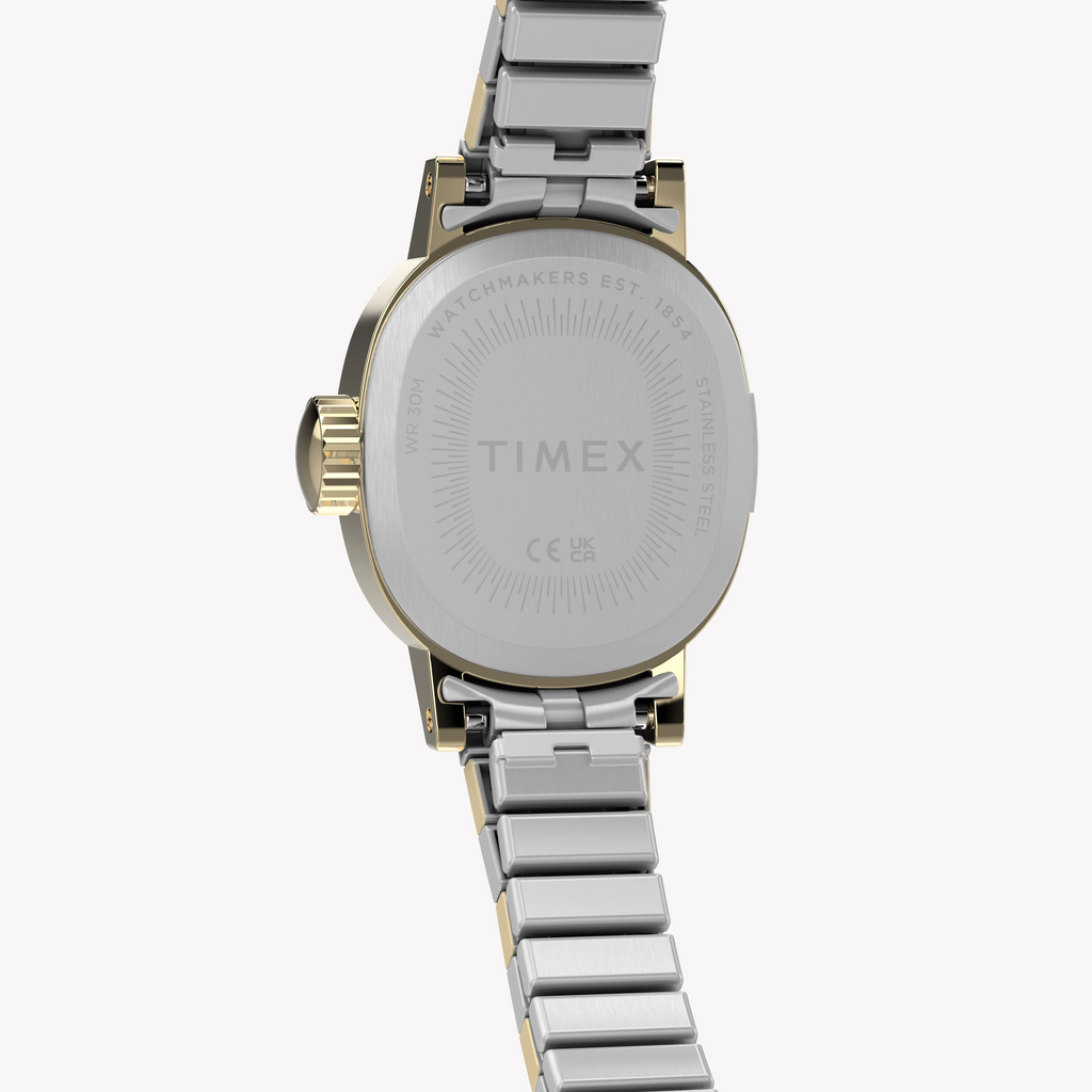 TIMEX Women's Two-Tone Stainless Steel, Gold-Tone | TW2Y66900