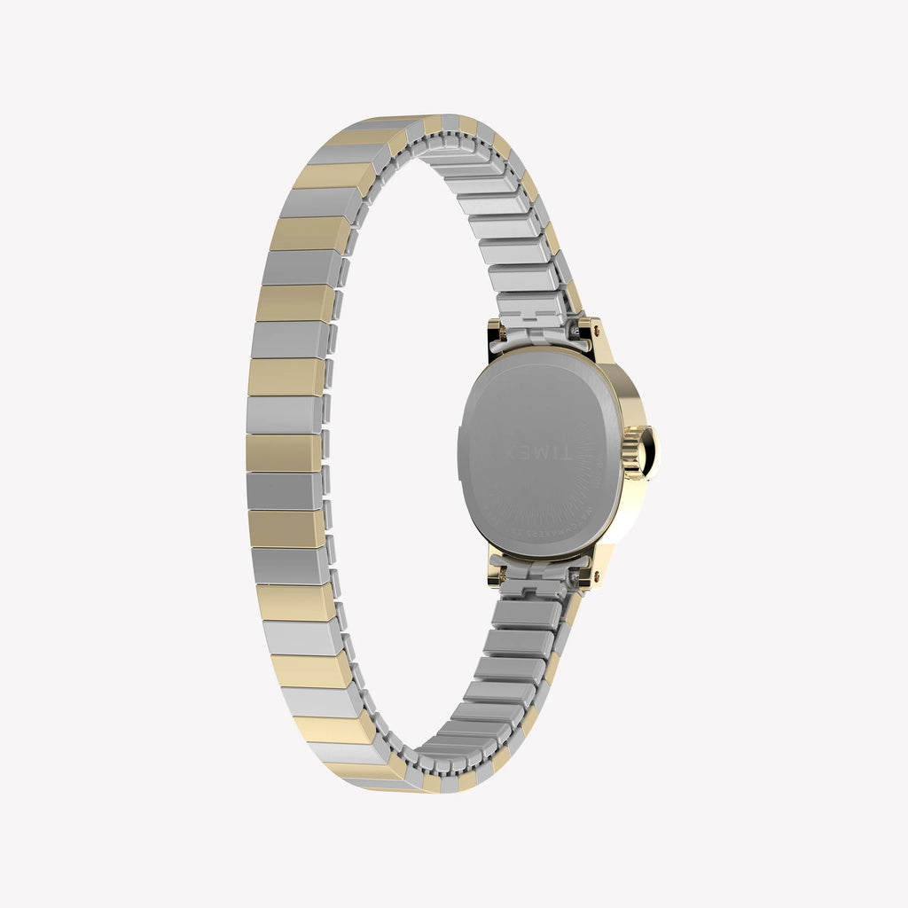 TIMEX Women's Two-Tone Stainless Steel, Gold-Tone | TW2Y66900
